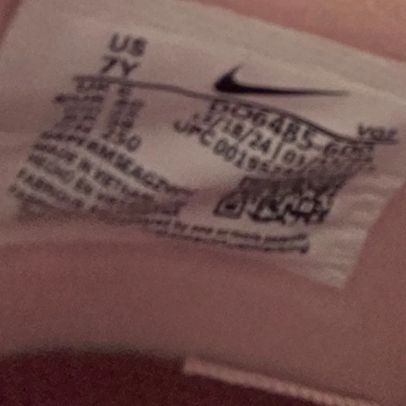 Nike Dunk Low GS Pink White Sneakers New in Box Youth 7Y Women 8.5 - Picture 8 of 10